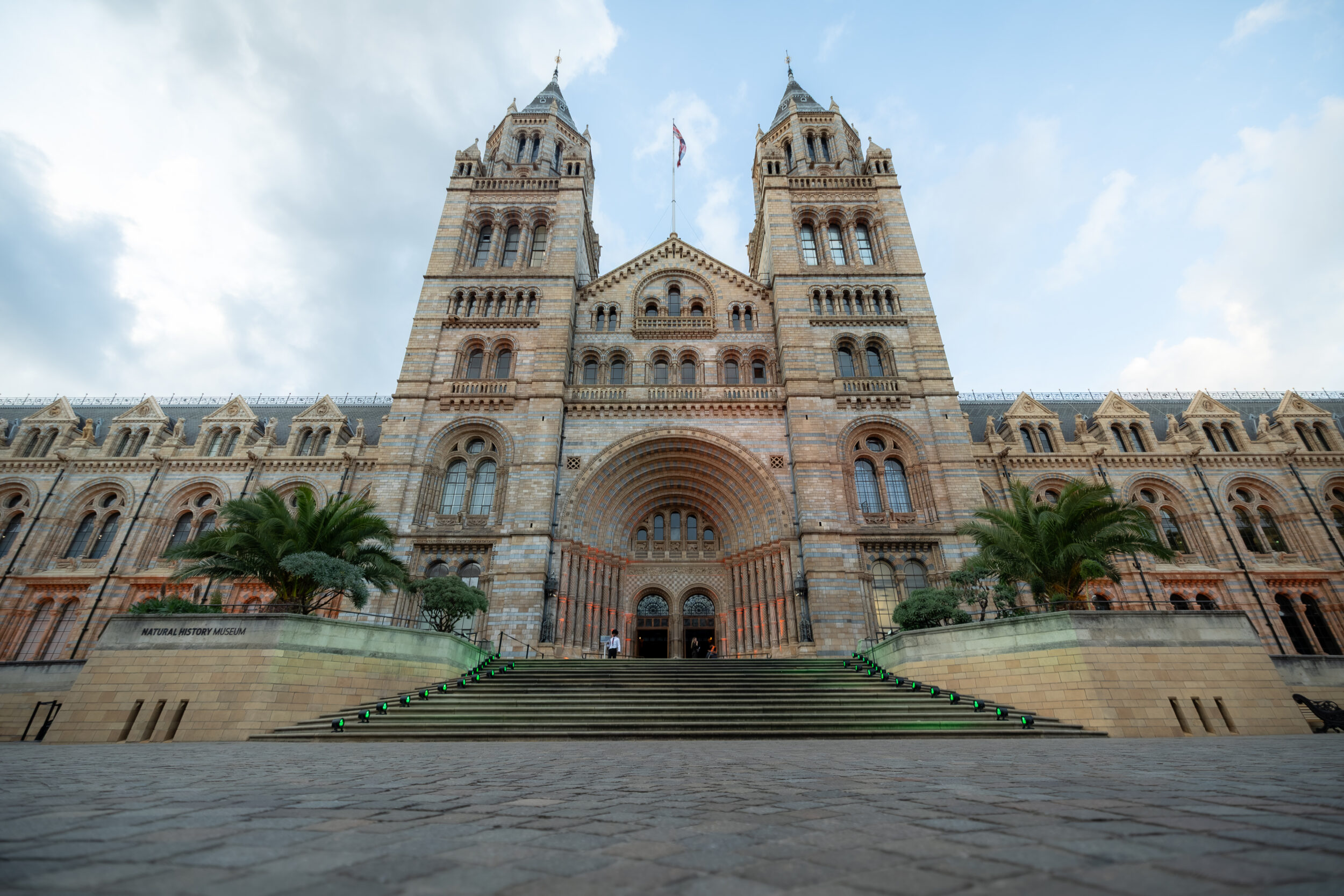 The outside of the National History Museum